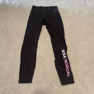 Lululemon Soulcycle Align Pant 25" Size 6 Color  Black